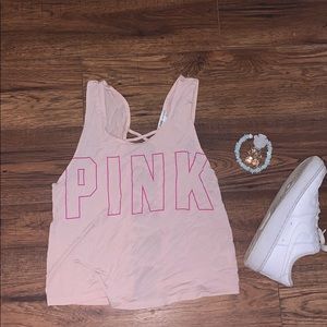 Pink Victoria’s Secret super soft tank